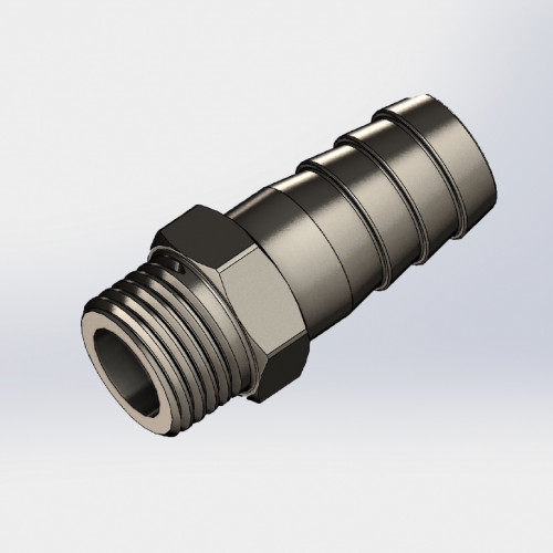 Штуцер под шланг 1/2″ х 20 мм