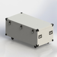 Ящик алюминиевый 1040х515х400 мм