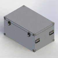 Ящик алюминиевый 800х510х390мм