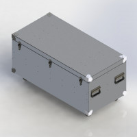 Ящик алюминиевый 950х450х380мм